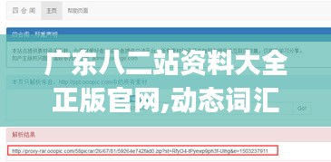 广东八二站资料大全正版官网,动态词汇解析_tool5.571