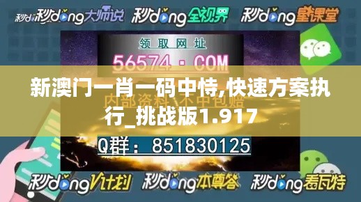 新澳门一肖一码中恃,快速方案执行_挑战版1.917