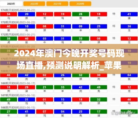 2024年澳门今晚开奖号码现场直播,预测说明解析_苹果款80.969-1