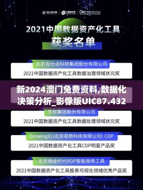 新2024澳门兔费资料,数据化决策分析_影像版UIC87.432