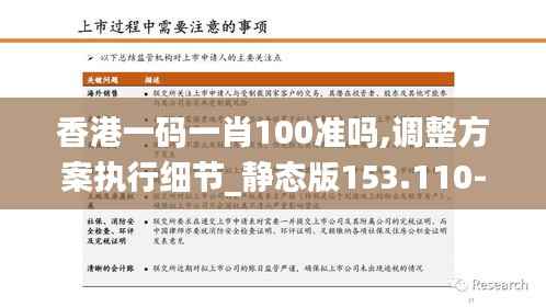 香港一码一肖100准吗,调整方案执行细节_静态版153.110-2