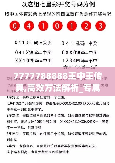 7777788888王中王传真,高效方法解析_专属款195.780-6