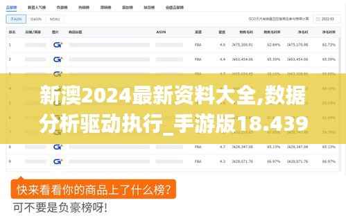 新澳2024最新资料大全,数据分析驱动执行_手游版18.439-5