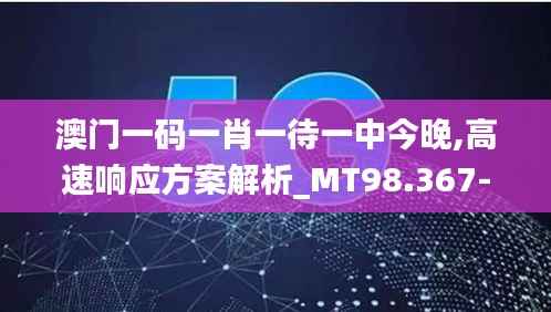 澳门一码一肖一待一中今晚,高速响应方案解析_MT98.367-9