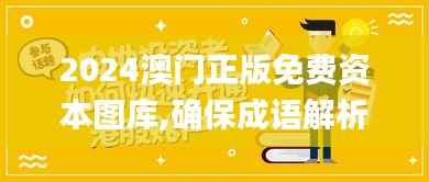 2024澳门正版免费资本图库,确保成语解析_WP62.398-5
