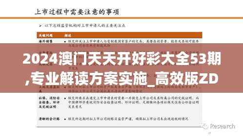 2024澳门天天开好彩大全53期,专业解读方案实施_高效版ZDJ9.205