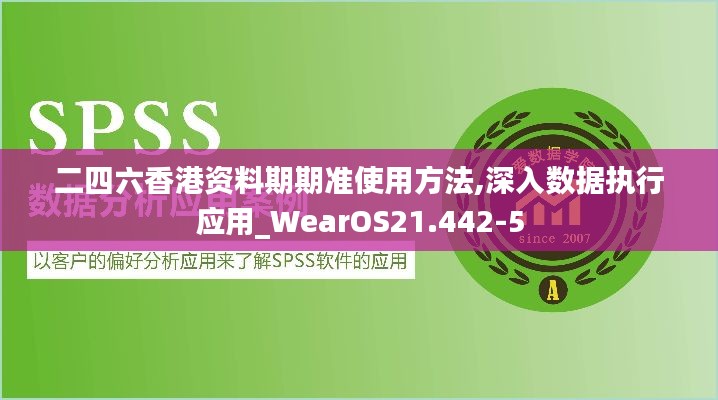 二四六香港资料期期准使用方法,深入数据执行应用_WearOS21.442-5