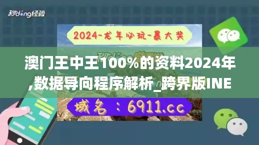 澳门王中王100%的资料2024年,数据导向程序解析_跨界版INE72.350