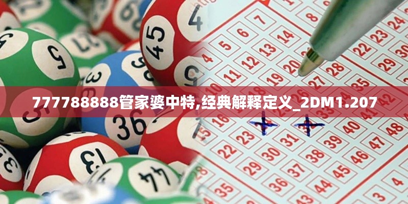 777788888管家婆中特,经典解释定义_2DM1.207