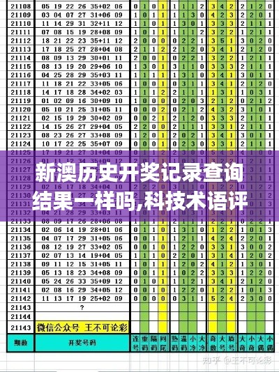 新澳历史开奖记录查询结果一样吗,科技术语评估说明_Advance24.714-9