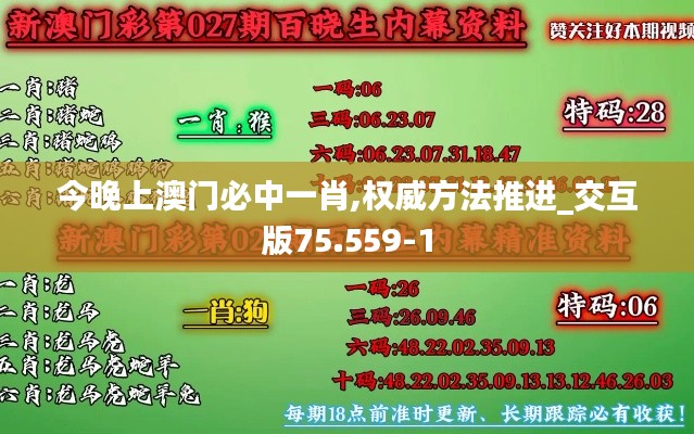 今晚上澳门必中一肖,权威方法推进_交互版75.559-1