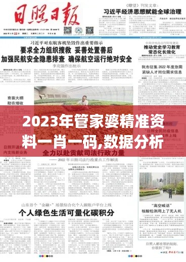 2023年管家婆精准资料一肖一码,数据分析决策_X版2.857-6
