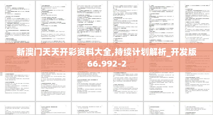 新澳门天天开彩资料大全,持续计划解析_开发版66.992-2