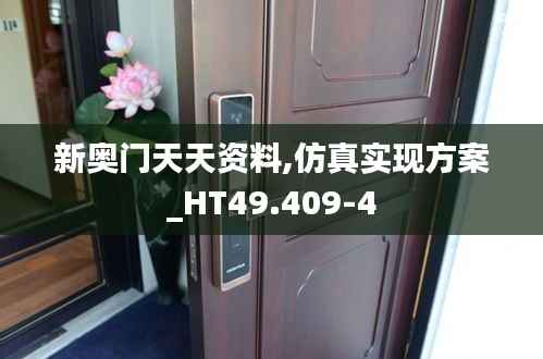 新奥门天天资料,仿真实现方案_HT49.409-4