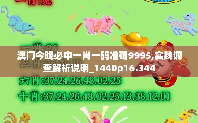 澳门今晚必中一肖一码准确9995,实践调查解析说明_1440p16.344