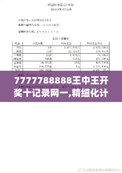 7777788888王中王开奖十记录网一,精细化计划设计_BT127.590-2