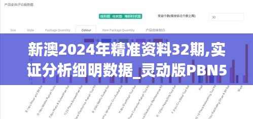 新澳2024年精准资料32期,实证分析细明数据_灵动版PBN58.341