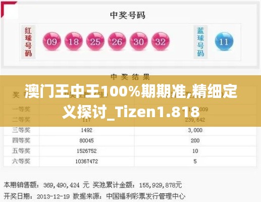 澳门王中王100%期期准,精细定义探讨_Tizen1.818