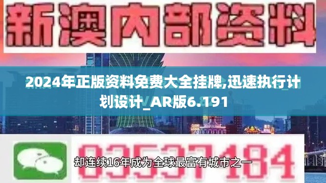 2024年正版资料免费大全挂牌,迅速执行计划设计_AR版6.191