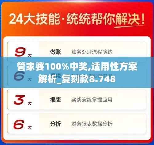 管家婆100%中奖,适用性方案解析_复刻款8.748