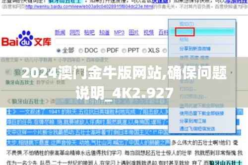 2024澳门金牛版网站,确保问题说明_4K2.927