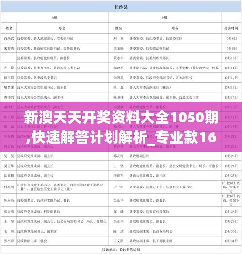 新澳天天开奖资料大全1050期,快速解答计划解析_专业款16.100