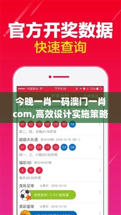 今晚一肖一码澳门一肖com,高效设计实施策略_至尊版10.596