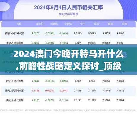 2024澳门今晚开特马开什么,前瞻性战略定义探讨_顶级款8.856