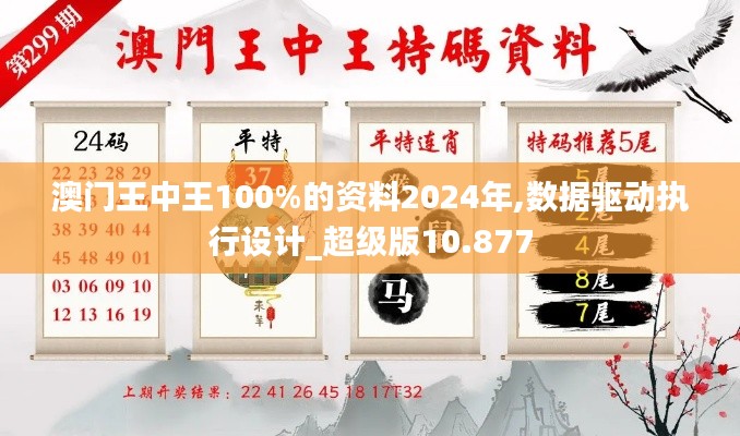 澳门王中王100%的资料2024年,数据驱动执行设计_超级版10.877