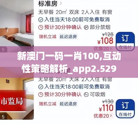 新澳门一码一肖100,互动性策略解析_app2.529