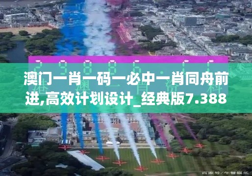 澳门一肖一码一必中一肖同舟前进,高效计划设计_经典版7.388