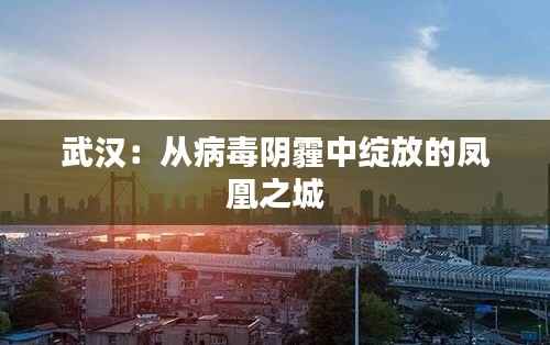 武汉:从病毒阴霾中绽放的凤凰之城