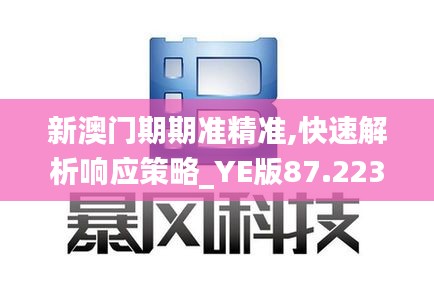 新澳门期期准精准,快速解析响应策略_YE版87.223