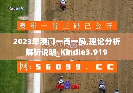 2023年澳门一肖一码,理论分析解析说明_Kindle3.919