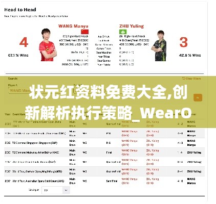 状元红资料免费大全,创新解析执行策略_WearOS6.216