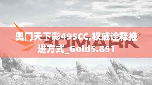 奥冂天下彩49SCC,权威诠释推进方式_Gold5.851