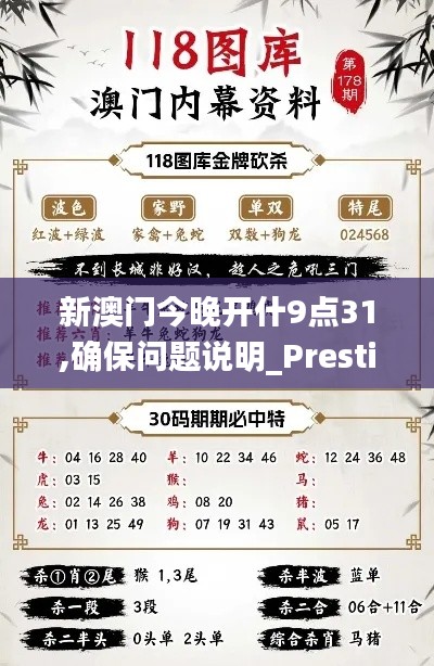 新澳门今晚开什9点31,确保问题说明_Prestige10.852