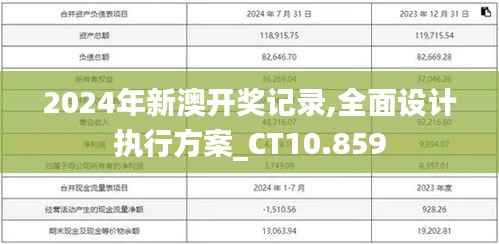 2024年新澳开奖记录,全面设计执行方案_CT10.859