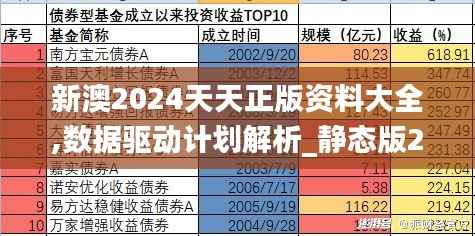 新澳2024天天正版资料大全,数据驱动计划解析_静态版2.777