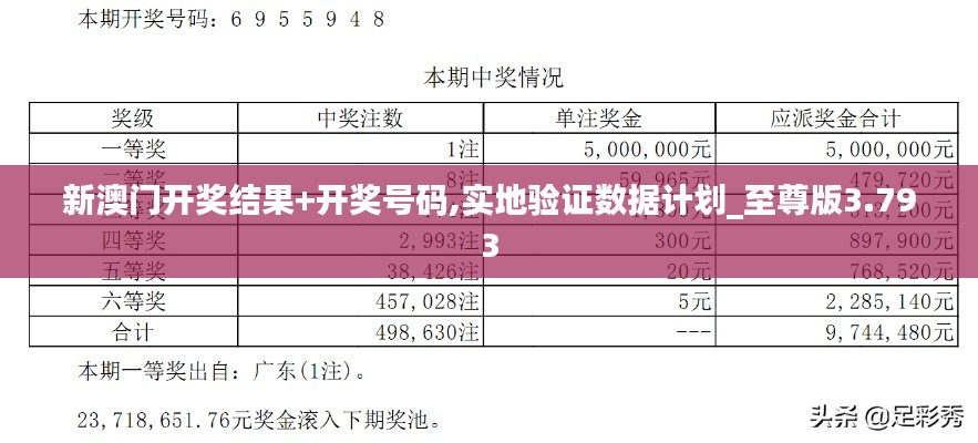 新澳门开奖结果+开奖号码,实地验证数据计划_至尊版3.793
