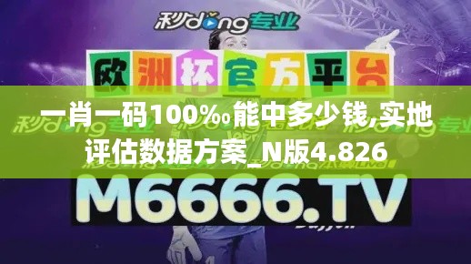 一肖一码100‰能中多少钱,实地评估数据方案_N版4.826