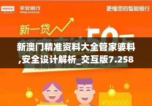 新澳门精准资料大全管家婆料,安全设计解析_交互版7.258