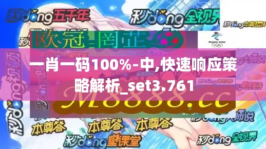 一肖一码100%-中,快速响应策略解析_set3.761