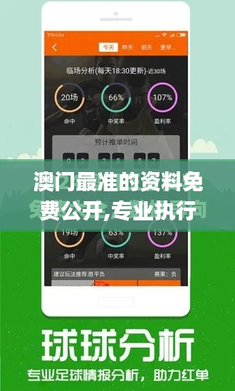 澳门最准的资料免费公开,专业执行问题_tShop6.874