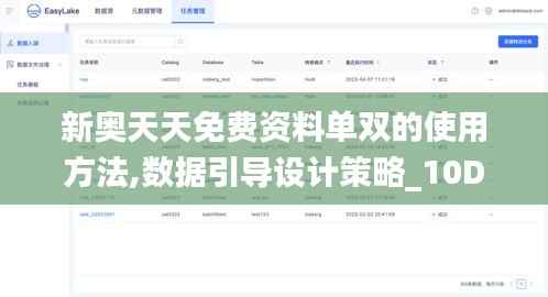新奥天天免费资料单双的使用方法,数据引导设计策略_10DM3.724