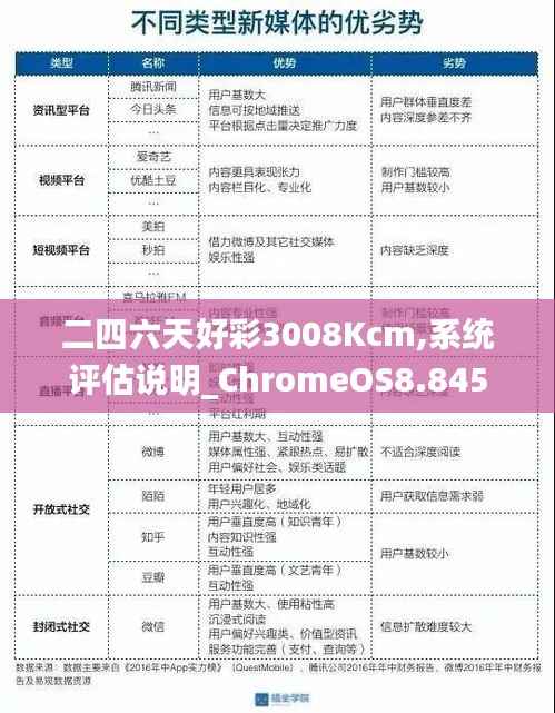二四六天好彩3008Kcm,系统评估说明_ChromeOS8.845