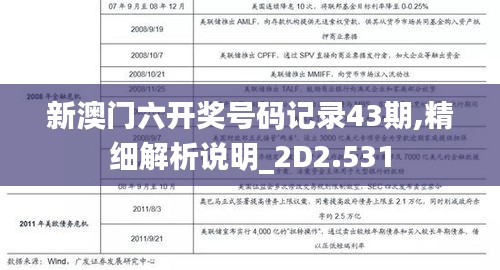 新澳门六开奖号码记录43期,精细解析说明_2D2.531