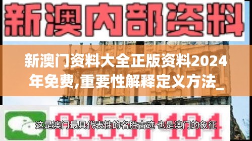 新澳门资料大全正版资料2024年免费,重要性解释定义方法_开发版13.541