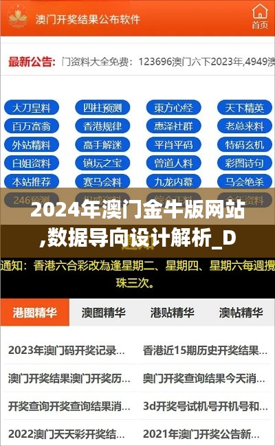 2024年澳门金牛版网站,数据导向设计解析_DX版110.641