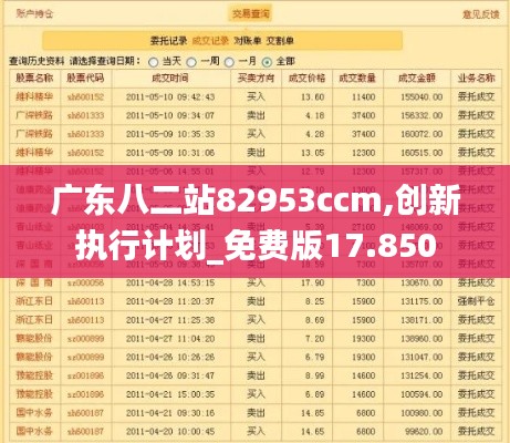 广东八二站82953ccm,创新执行计划_免费版17.850